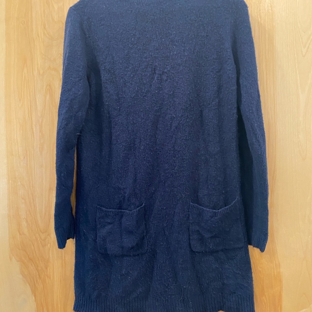 Max Studio Blue Cowl Neck Sweater